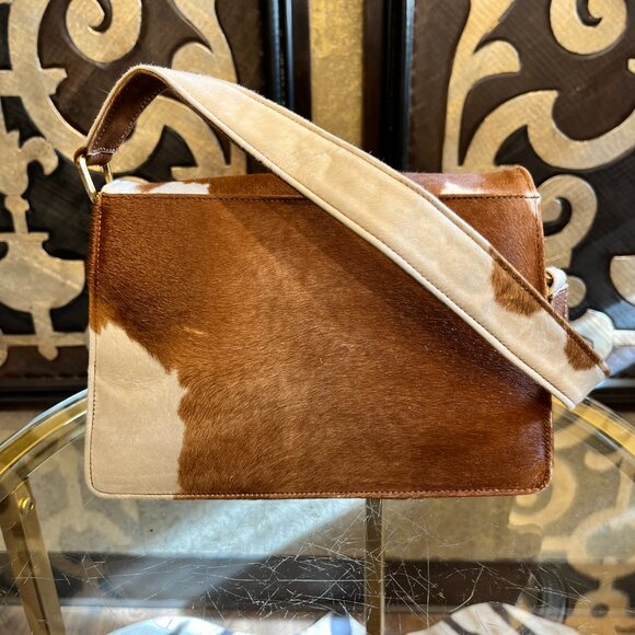 Pan American 1950s calf hair top handle handbag - Picture 5 of 8